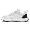 Men's Shoes New Spring and Summer Breathable Ice Silk Mesh Casual Board Shoes Light Soft Sole Low Top White Shoes Men
