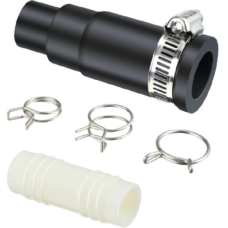 Dishwasher Hose Connector Leakproof Seal Easy Installation Leakage Prevention Disposal Drain Connector Accessories