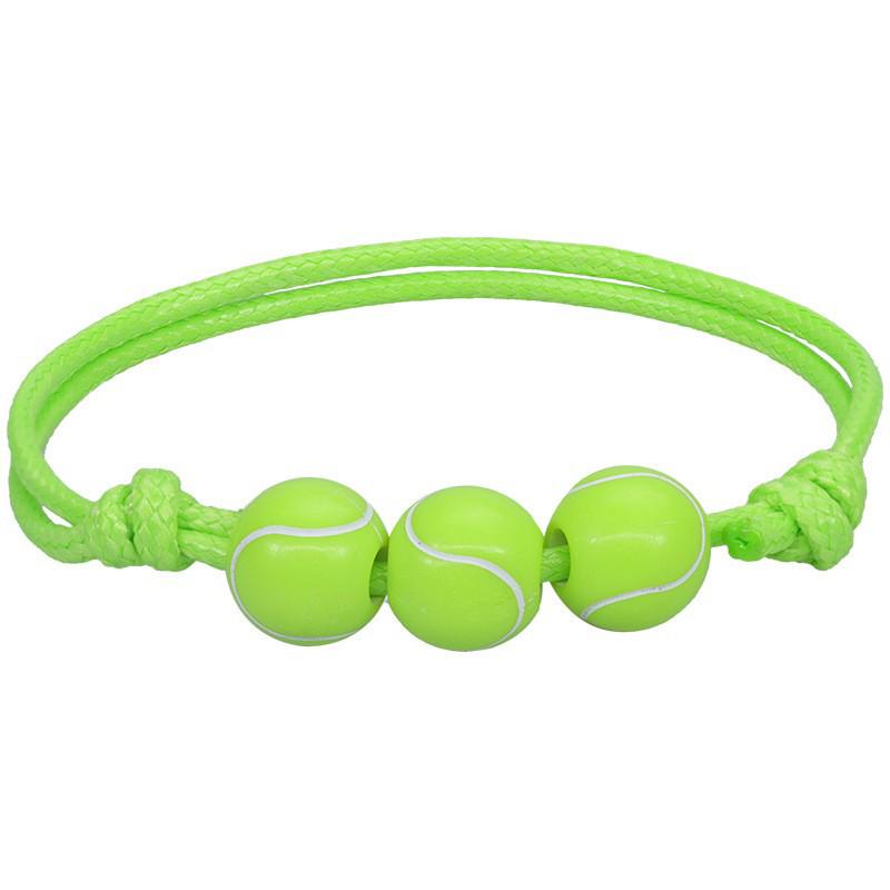 Customized Sports Bracelet - Wax Cord Woven: Basketball, Baseball, Tennis, Rugby, and Football Wristband Jewelry