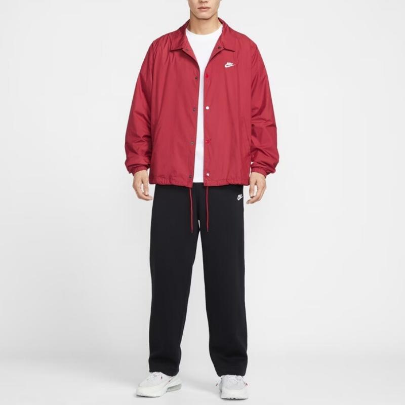 Nike Kurtka męska Club Coach z luźnym kołnierzem, tkana, Jackets FN3317-613