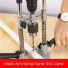 Adjustable Depth Control Drill Guide System Drill Press Guide Suitable for Standard Bit and Drill Accessories