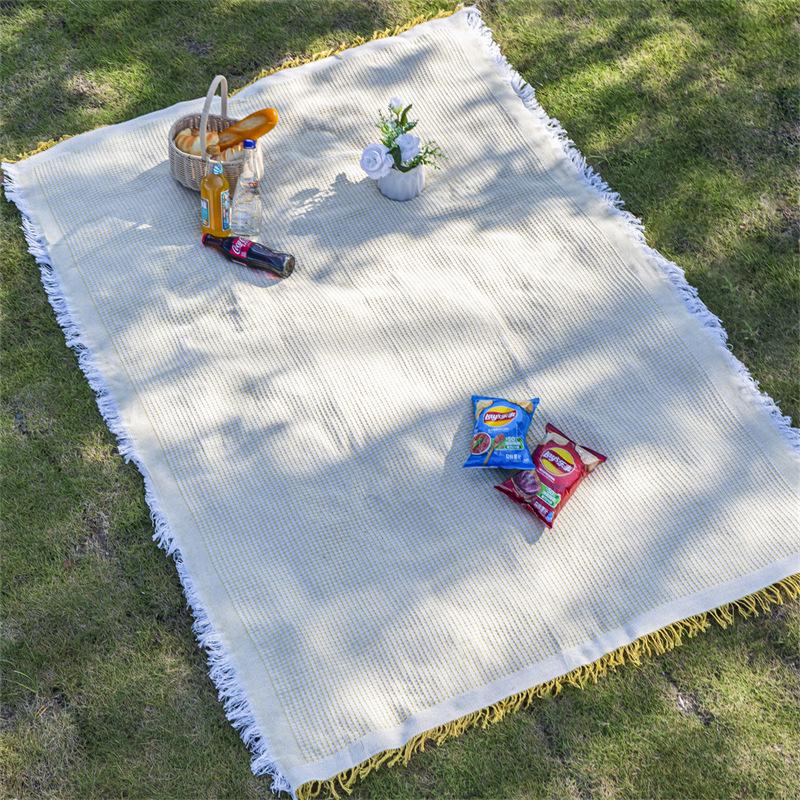Coperta da Picnic e Campeggio Impermeabile all'Aperto Stile Bohemien da Influencer