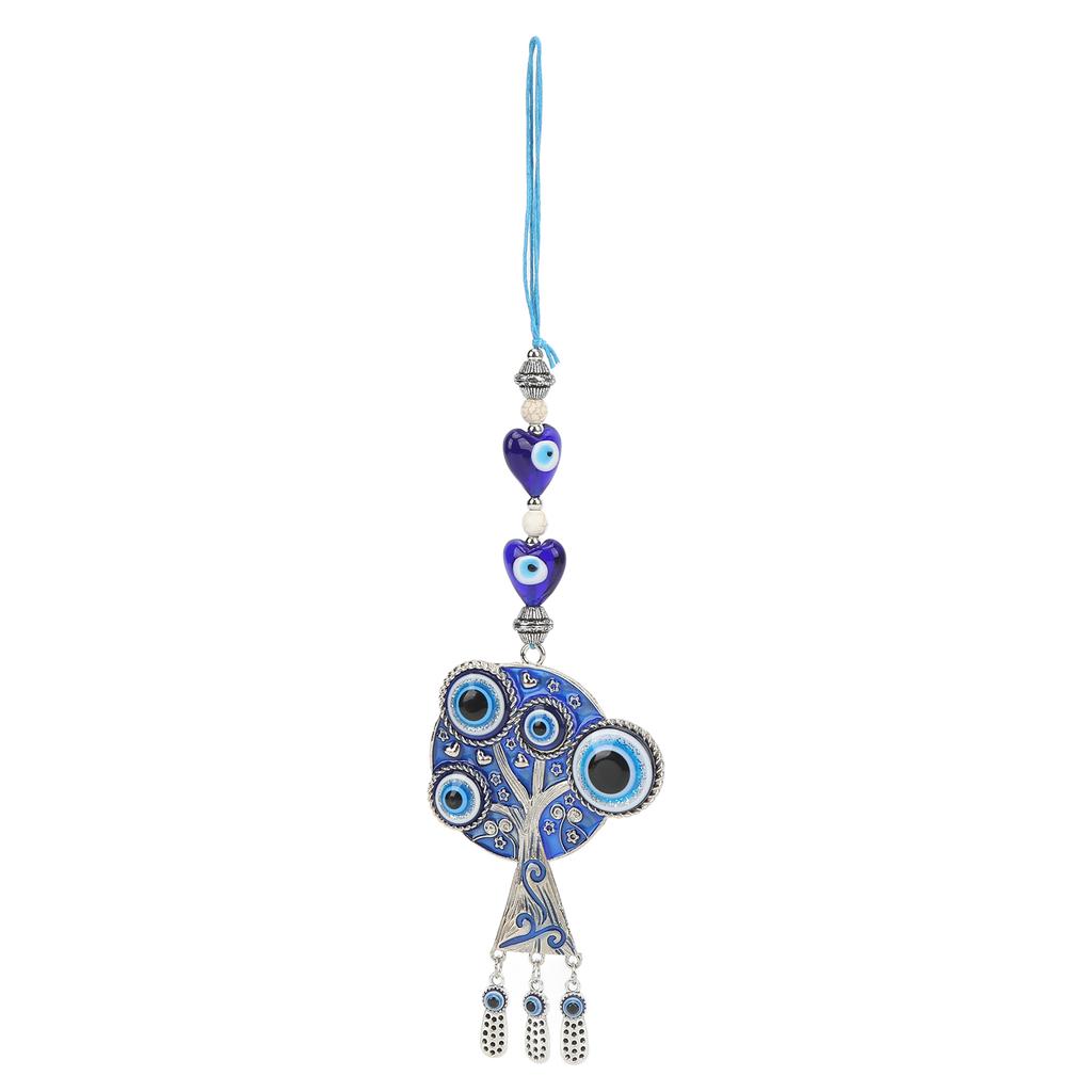 Evil Eye Pendant Coloured Glaze Alloy Exquisite Elegant Style Bring Good Luck Benediction Evil Eye Car Hanging Ornament