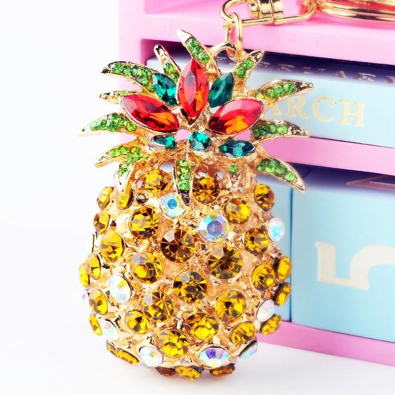 Creative Bling Rhinestone Watermelon Fine Workmanship Portable Bag Pendant Fashion Jewelry Decor Gift For Friends Bag Charm