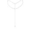 [Ania Haye] Natural Raw Freshwater Pearl Necklace Y Shape 925 Silver N019-01H
