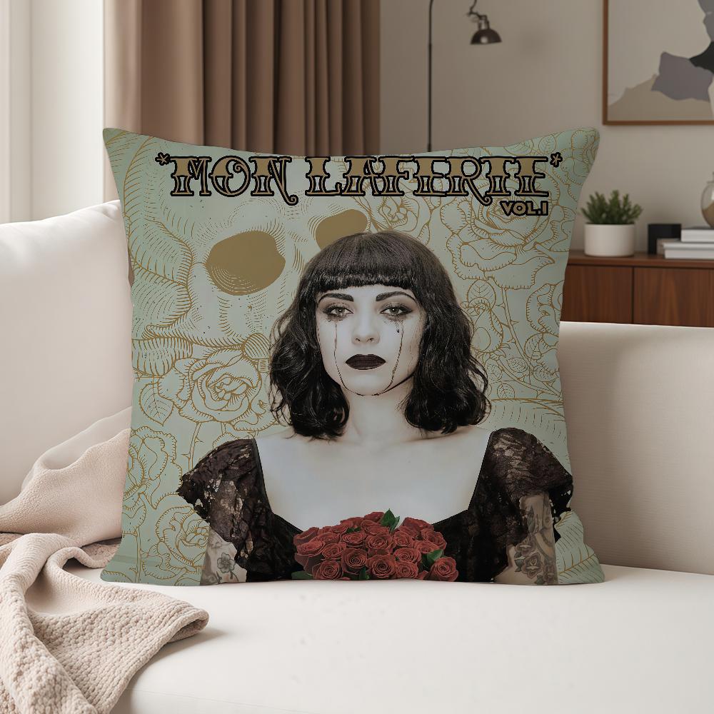 Singer MMon Laferte FEMME FATALE Pillow Case Suitable For Bedrooms Living Rooms Cars Home Decoration