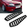 2PCS Car Hood Air Vent Trim Cover Glossy Replacement for Fiesta RS Turbo All Year Models