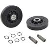 Kit Rulli Asciugatrice SHGO-RB170002, Rulli di Supporto Cestello Asciugatrice, Kit Rulli Asciugatrice Per Asciugatrici Speed Queen AP5186795 PS12220620