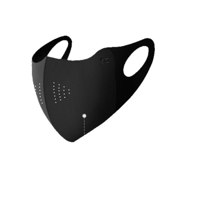 Maska na twarz 3D z podszewką polarową, wiatroodporna, zimowa 2025