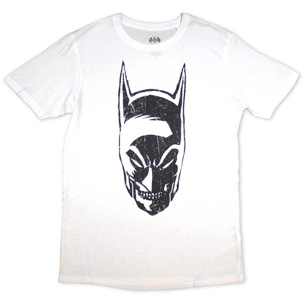 DC Comics BatmanSnarl T-Shirt White New Unisex T-Shirt M