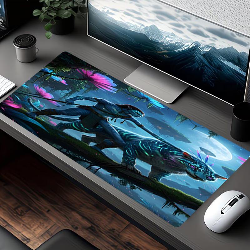 Avatar Print Mouse Pad, for Keyboard Pad Laptop PC Mat for Office Home Use, Desk Decor, Perfect Birthday Gift for Gamers