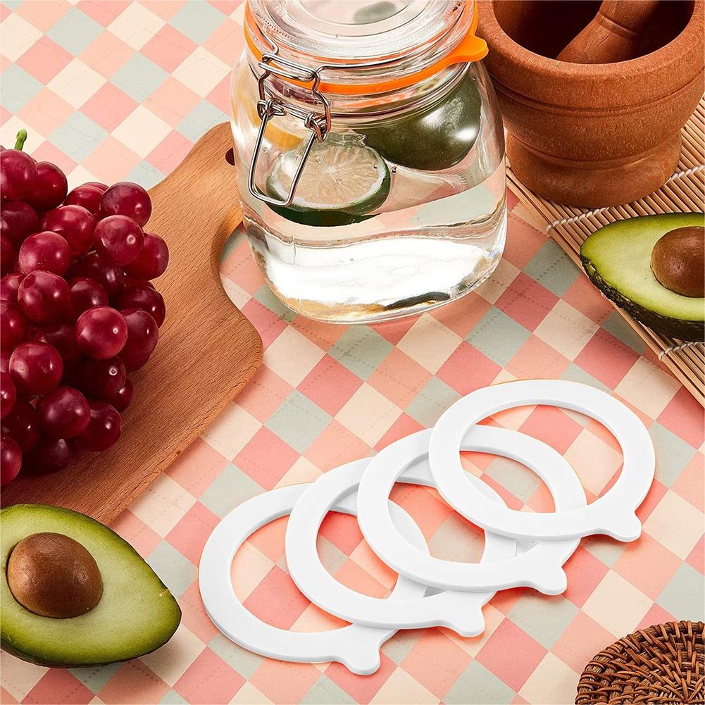 Küchenglas Dichtring Ersatzdichtung 10 Stück Küchenzubehör Ringe Gummi
