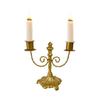 Iron Candle Holder Elegant Vintage Antique 2 Arms Candlestick Table Centerpieces Metal Candelabra Weddings Event Decors