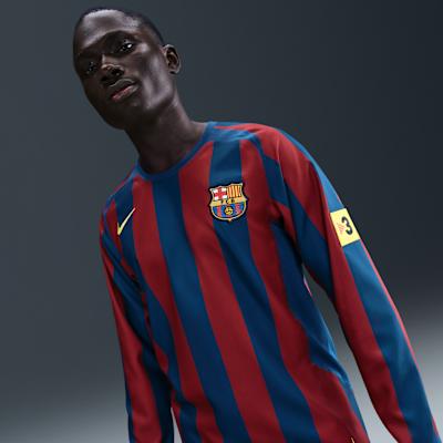 Nike ФК Барселона Реплика 2005/06 Роналдиньо №10 Домашняя футболка Мультицвет S