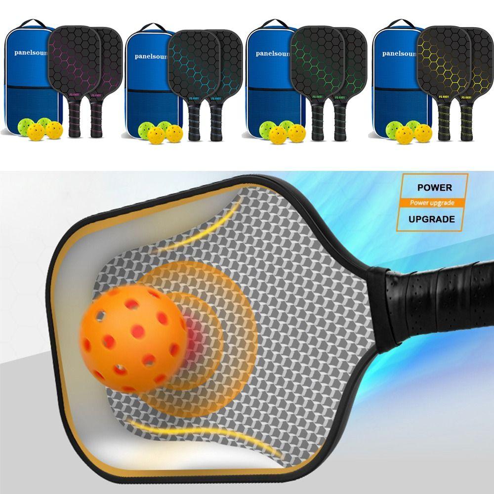 Lightweight Pickleball Rackets Frosted Surface Pickle Ball Paddle  Professional Game