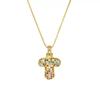 European Initial Pendant Necklace: Retro Hip Hop Trend Jewelry for Women