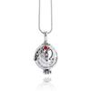 Vampire The Diaries Red Rhinestone Decoration Openable Alloy Necklace For Fans