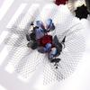 Elegant Halloween Hairpin Fashion Mesh Headpiece Creative Rose Hairpin  Dress Up Event