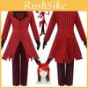 Luxurious Alastor Costume Uniform From Hazbin Hotel Perfect For Halloween And Parties