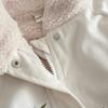 Fashionable Girls' Winter Cotton Jacket with Fleece Lining - Warm, Padded Outerwear for Children