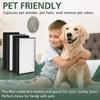 2 Pack A2 HEPA Replacement Filter Compatible with 3M Filtrete Room Air Purifier Models FAP-C02-A2, FAP-C03-A2, FAP-T03-A2, Part # 1150101
