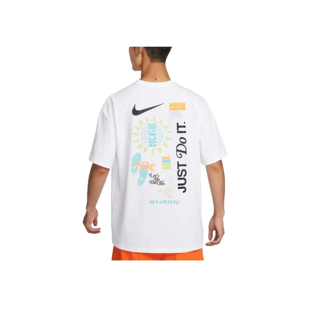 Nike Sportswear Essentials Series T-Shirt Comfortable Kids Tops White HM4454100