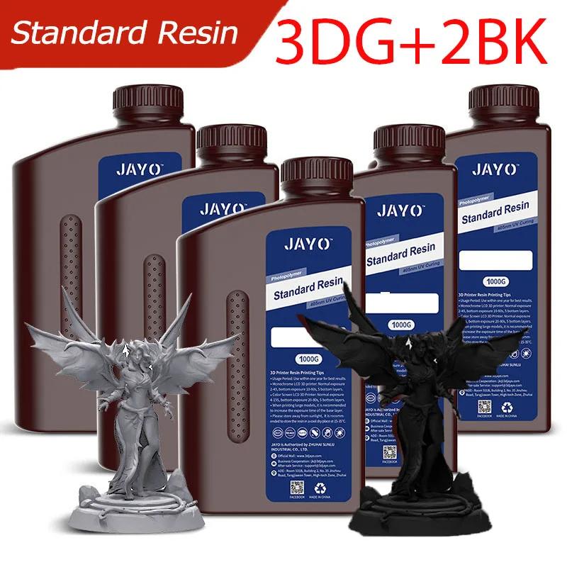 JAYO 3D Resin 5kg Standard Resin Liquid Photopolymer high precision UV Resin apply Photon For LCD 3D Printer Printing Materia