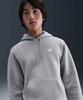 Club Pullover Fleece Hoodie M - Dark Grey Heather:Light Smoke Grey:White / Fn3860-063