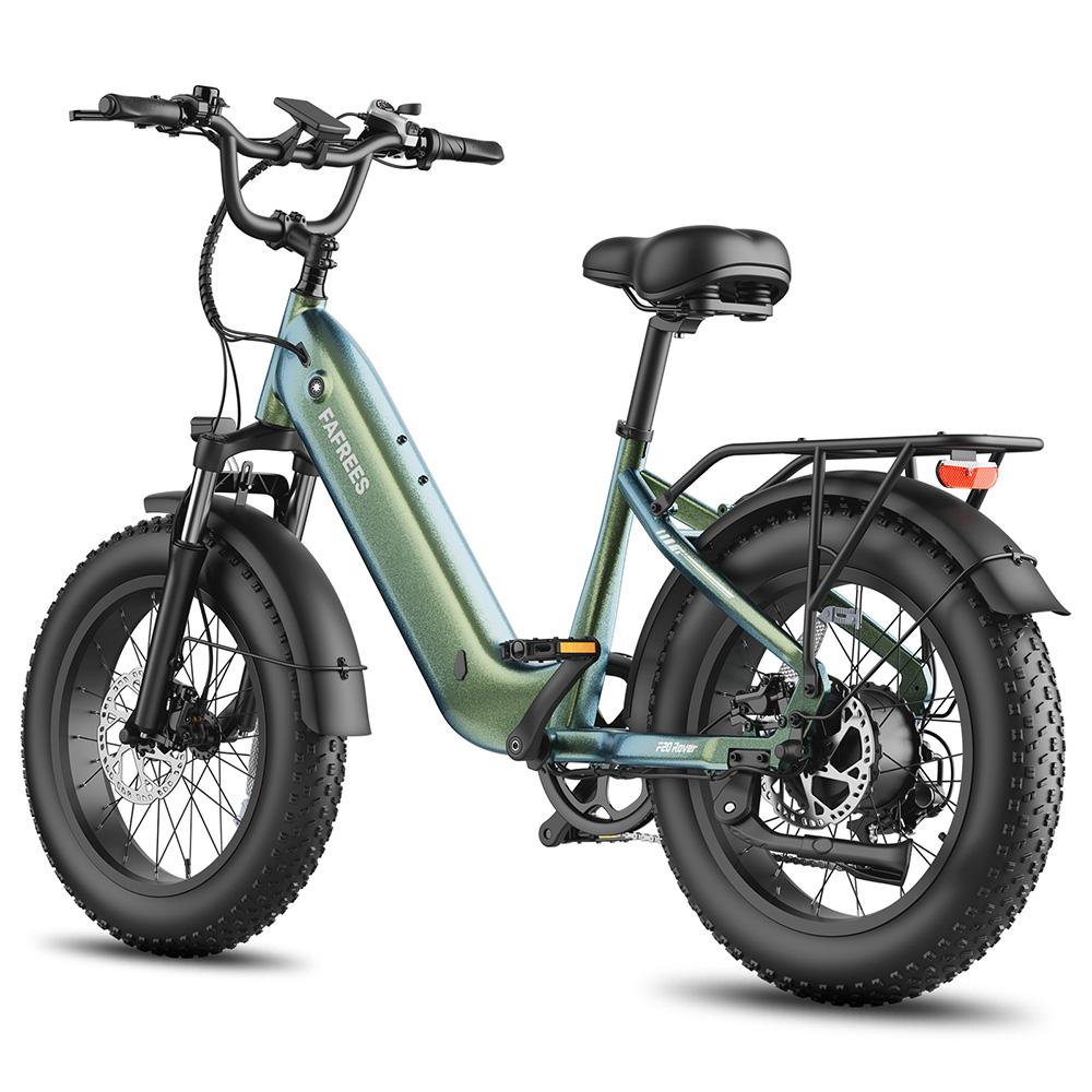 Elektrofahrrad Fafrees F20 Rover 250W Motor Höchstgeschwindigkeit 25km/h 20" Fat Tire Stadtelektrofahrrad 48V 20AH LCD Display 7 Gänge Maximale Belastung 150Kg