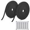 Black Magnetic Tape Roll Thin Strips, 1/4 Inch X 25 Feet Magnetic Whiteboard Graphic Decorative Tape Marking Line for Classroom Office Fridge Charts