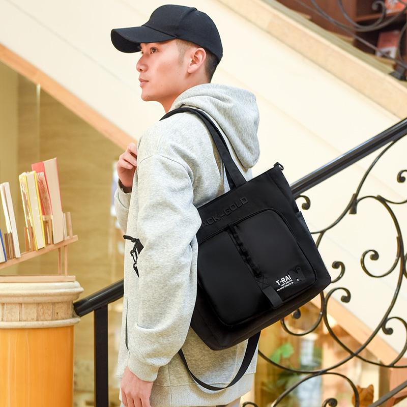 Junior High School Student Shoulder Bag Large Capacity Crossbody Bag Outdoor Commuter Tote Bag