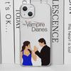 The Vampire Diaries Damon Phone Case for IPhone 11 12 13 14 15 16 Pro Mini X XS MAX 7 8 Plus Hot TV Show Shockproof Cover Fundas