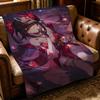 game H-Honkai Impact-T Throw Thick Comfort Flannel Quilt, Multi-scene Use Indoor Outdoor Daily Nap