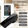 4-in-1 Temperature and Humidity Monitor with Digital Display Plug-in CO Detector Real-Time CO Monitor for Home Kitchen RV Travel