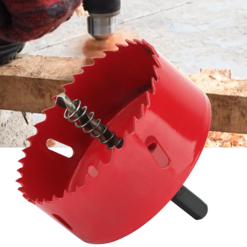 90mm Hole Saw Metal Cutter Drill Bit Tooth Cutting For Aluminum Wood
