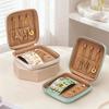 Large Capacity Portable Jewelry Organizer Leather Jewelry Storage Case Jewelry Display Box  Home