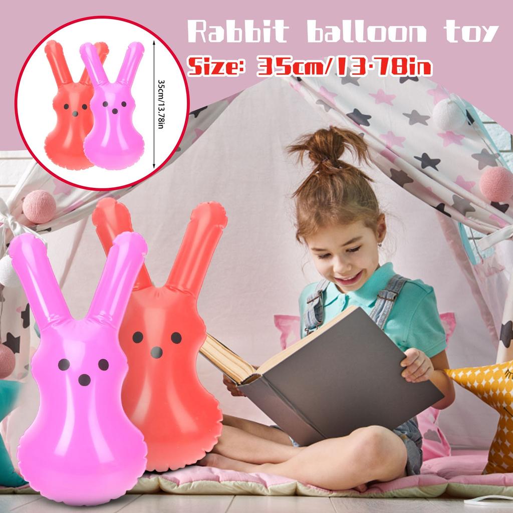 PVC Children Cartoon Inflatable Toy Bunny Inflatable Toy