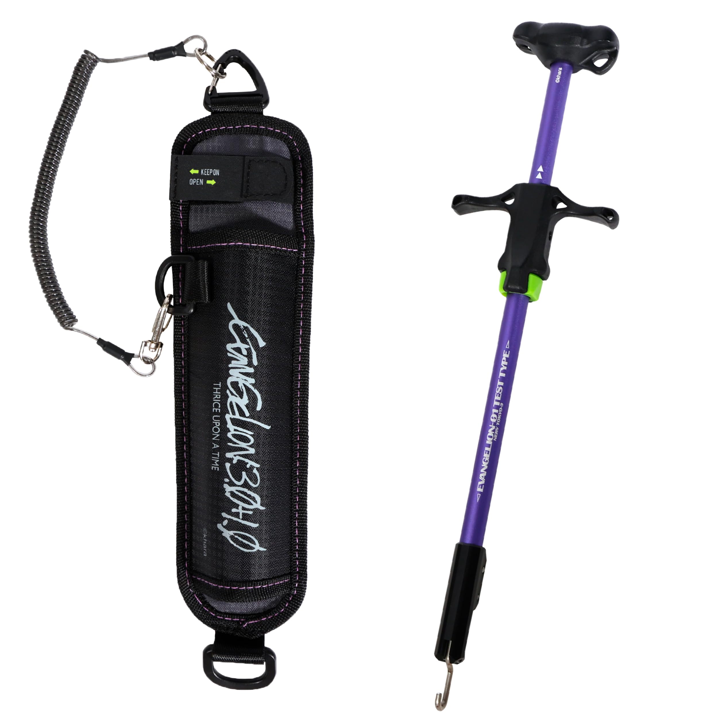 

EVA x DRESS Чехол для экстрактора крючков Евангелион Армированный стекловолокном игольный крючок Рыбалка Бесплатная доставка и Набор, Сотрудничество, Смола, Экстрактор, Экстрактор,