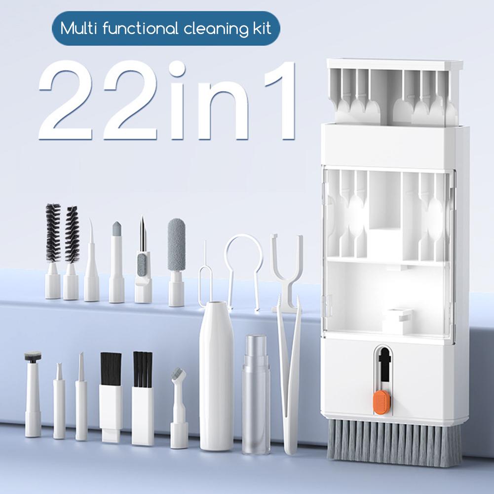 Laptops Cleaning Kit Cleaner 22 In 1 for Mechanical Keyboard Clean Computer Cleaning Brush Fixing Kit