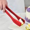Kitchen Silicone Non-Slip Food Clip Buffet Beef Meat Barbecue Tongs Spatula Sandwich Baking Clamps Cooking Utensils for Home