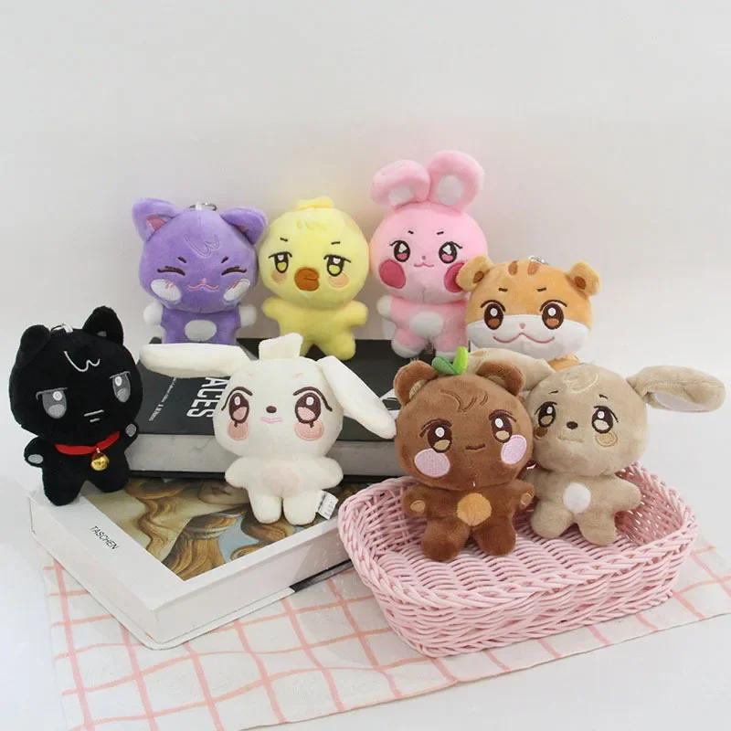 10/25cm ATEEZ Plush Aniteez Plush Toy Hongjoong Seonghwa Yunho Yeosang San Mingi Wooyoung Stuffed Doll Peluche Animal Fans Gift