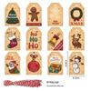 Christmas Tree Hanging Tag & Gift Message Card