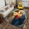 "Sacred Religious Icon Design" suitable as a non-slip mat for the living room or bedroom sofa