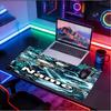 Custom Name Personalized Demon Slayer Pattern Mousepad, Laptop PC Desk Mat, Decorative Desk Mat for Home Keyboard Pad Gift