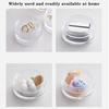 Five-Tier Mini Travel Jewelry Box For Women, Transparent Pill Organizer, Earring Storage Box For Girls;