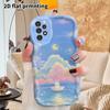 Phone Case: 2D Flat Samsung Galaxy A34 A35 M05 M06 S20 S22 S21 FE Plus 5G Protective Case, Couple Style, Little Rabbit Boat, Christmas and Halloween G