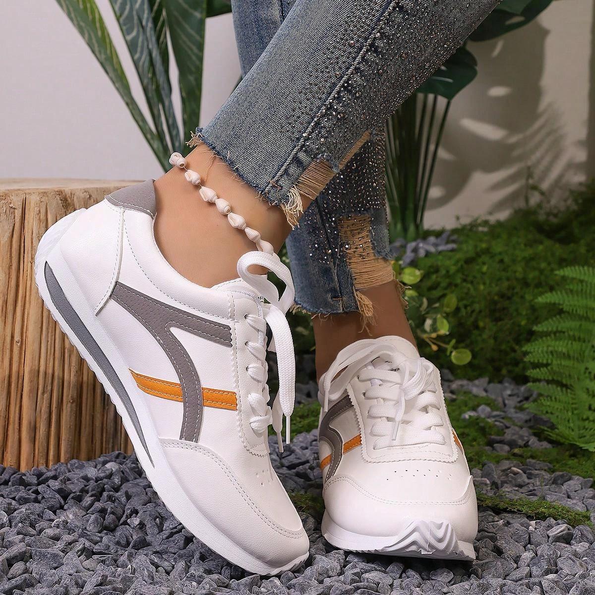 

Casual little white shoes women s spring and autumn breathable fashion sports casual shoes fashion shoes 35 сірий колір