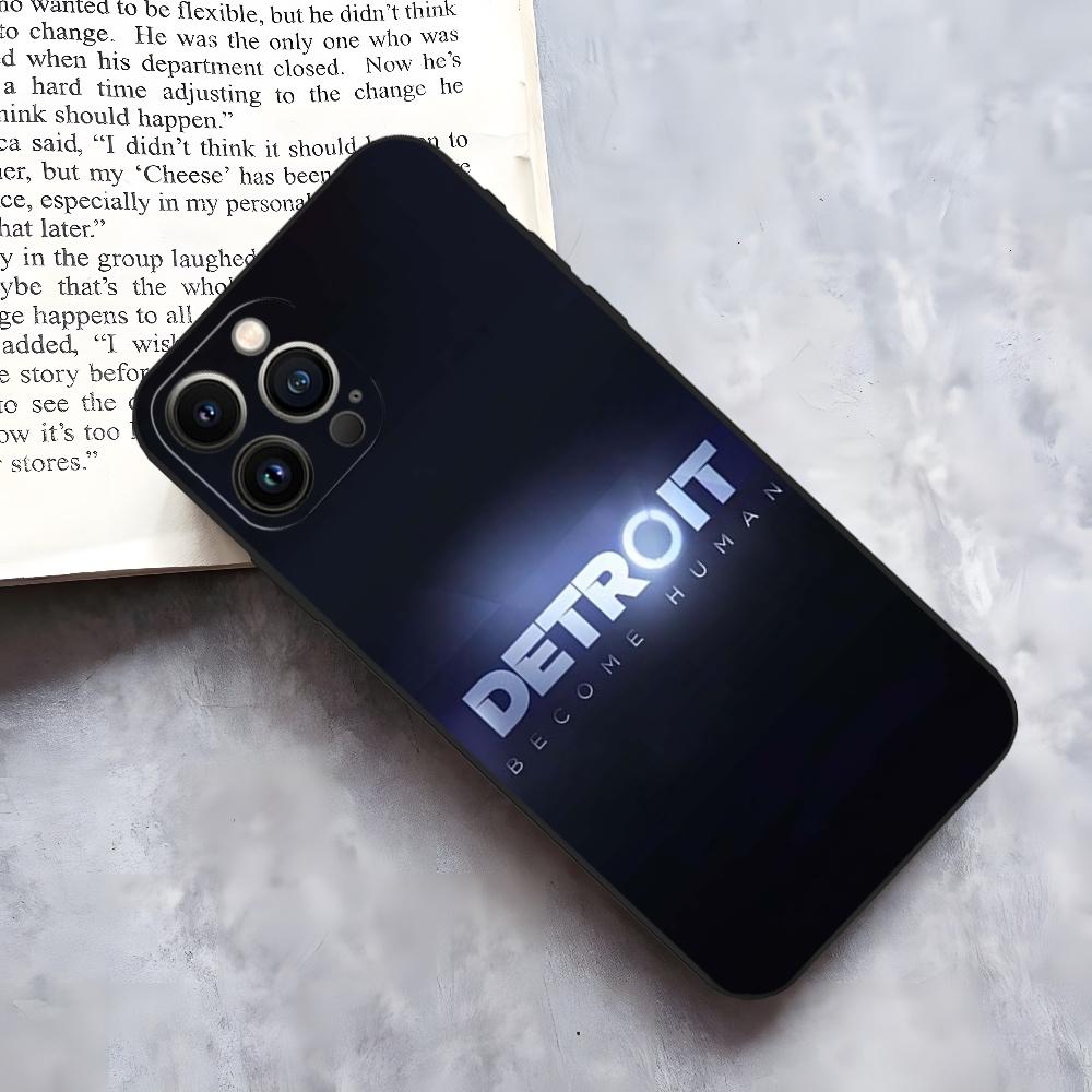 Detroit Become Human Game Phone Case for Iphone 15 14 Pro 13 Mini 11 12 Max Xr X Xs 8 Plus Shockproof Back Cover