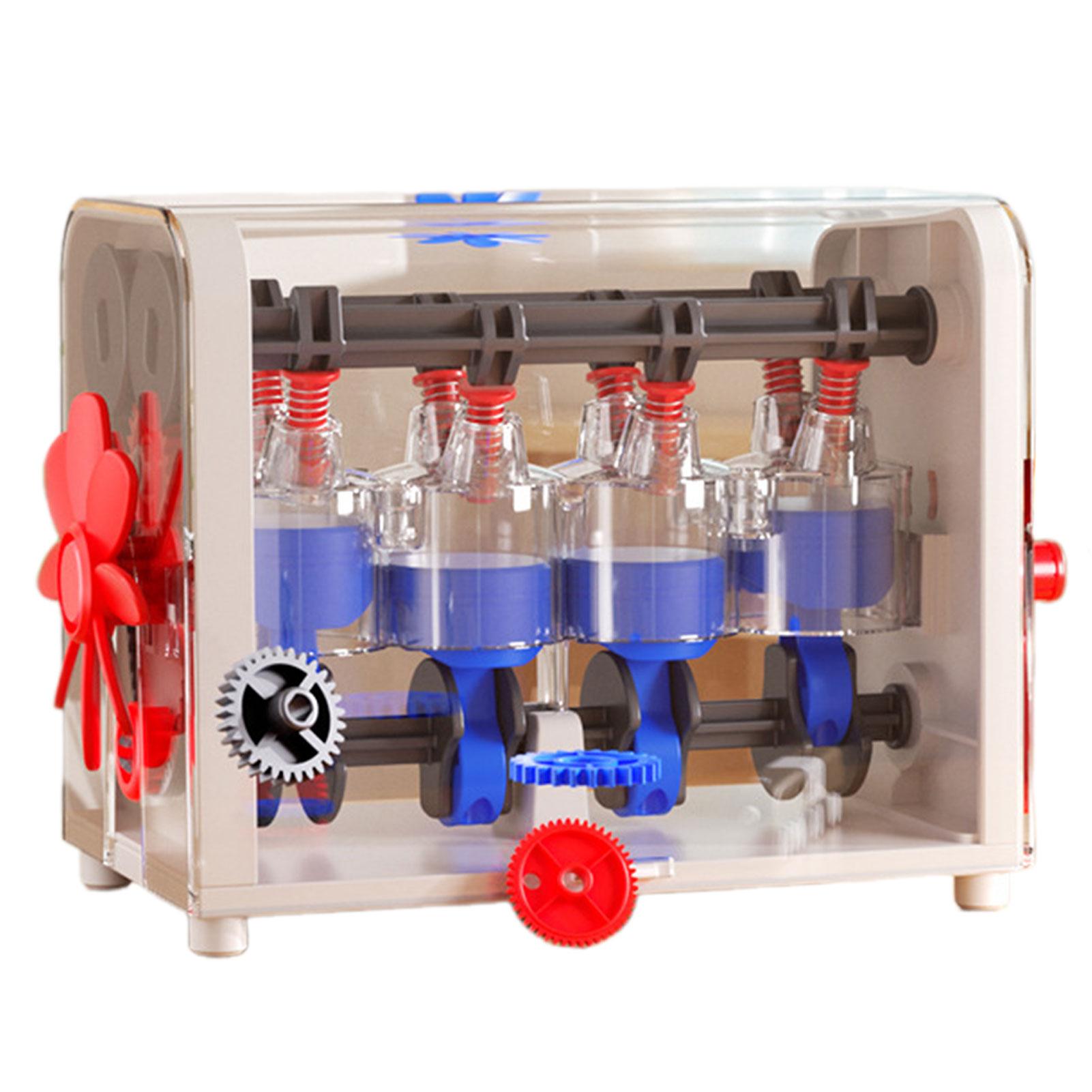 

Diy Mechanical Assembly Science Toy Safe Sturdy Construction For Kids белый