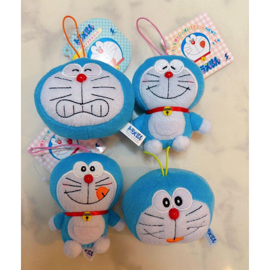 Doraemon stuffed toy mascot set of 4